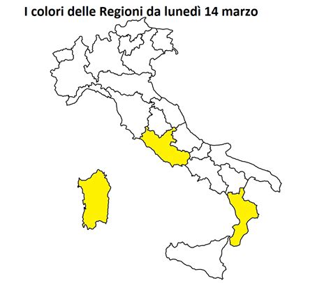 Covid Quasi Tutta Italia In Zona Bianca Dal Marzo Solo Regioni