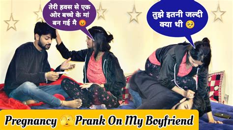 Pregnancy Prank On My Heartbeat Boyfriend Vishant Verma Prank Gone Wrong Ft Priya Rathore