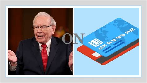 Warren Buffett S Advice On Credit Card Debt Youtube