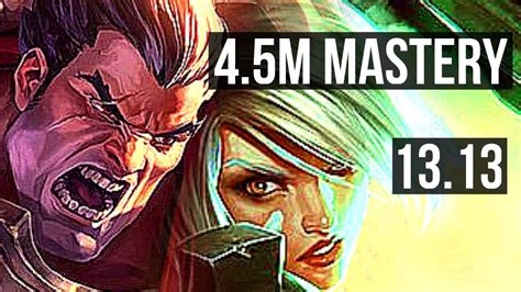 Darius Vs Riven Top 4 5m Mastery 4 0 2 600 Games Euw Master