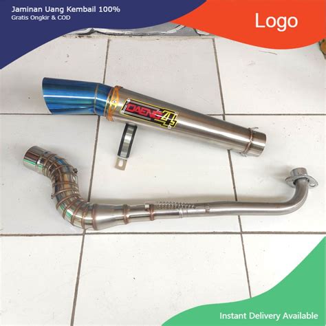 Jual Exzos Daeng Cone Exhaust Big Cork Pnp For Ex Wave