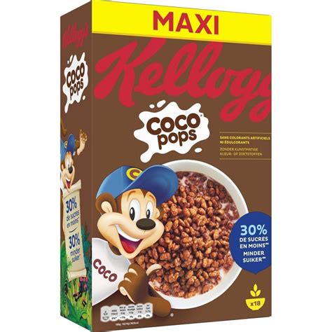 Promo Céréales Coco Pops Kelloggs Chez Auchan