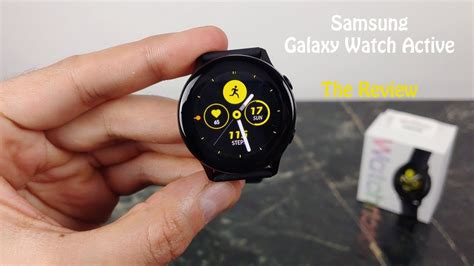 Samsung Galaxy Watch Active Full Review Youtube