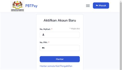 Cara Bayar Cukai Taksiran Cukai Pintu Online Pbtpay