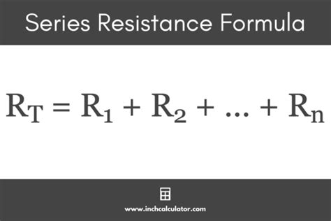 Series Resistor Calculator - Inch Calculator