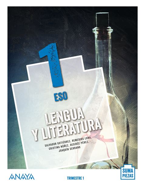 Solucionario Lengua Y Literatura Eso Anaya Suma Piezas Soluciones Pdf