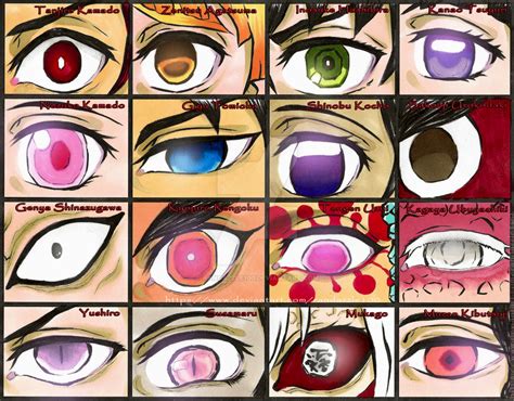 DEMON SLAYER EYES by Randazzle100 on DeviantArt