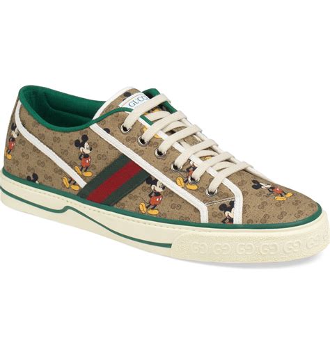 Gucci X Disney 1977 Gg Print Tennis Sneaker Men Nordstrom