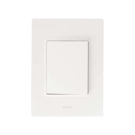 Placa De M Dulos Color Blanco Con Chasis Simon Prisma Simon