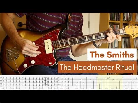 The Headmaster Ritual The Smiths Guitar Cover Tab Youtube