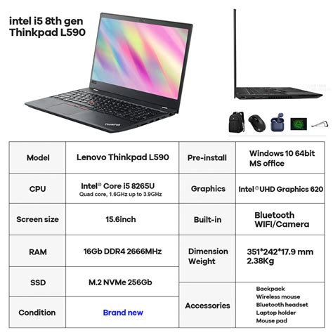 〔brand New〕lenovo Thinkpad L570 Laptop Office Gaming Laptop 7th Gen