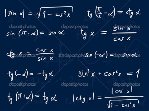 Trigonometric Functions — Stock Vector © Tupungato 30272191