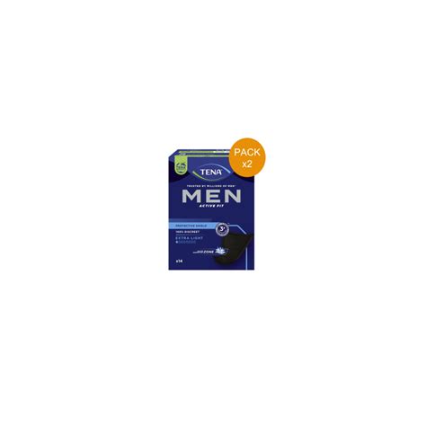 Protection Urinaire Homme TENA Men Extra Light Pack 2 Sachets SENEA