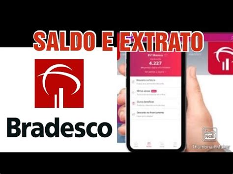 Como Ver Saldo E Extrato Pelo App Bradesco Youtube