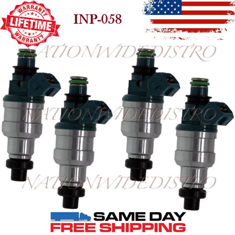 X Oem Nikki Fuel Injectors For Mitsubishi Mighty Max Dodge Ram