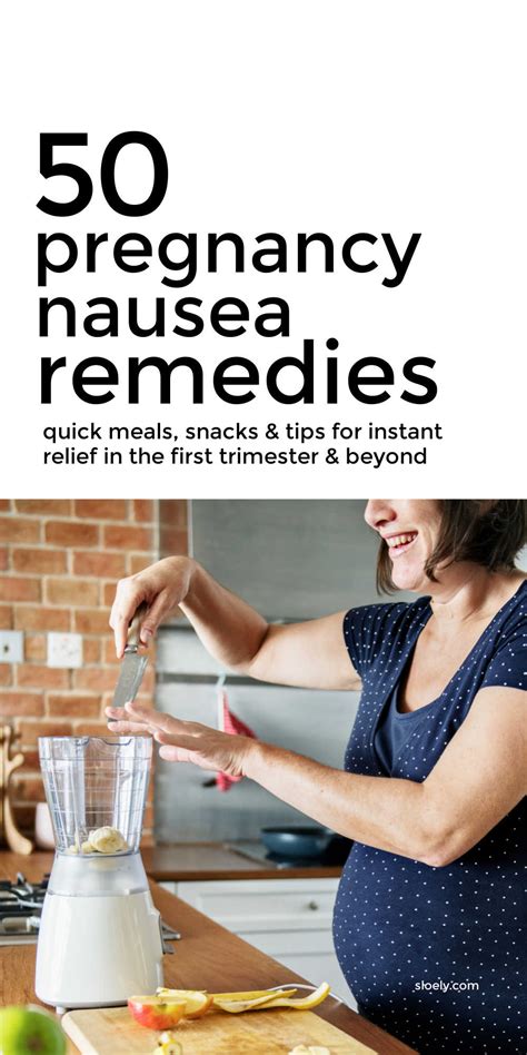 Pregnancy Nausea Remedies and Relief