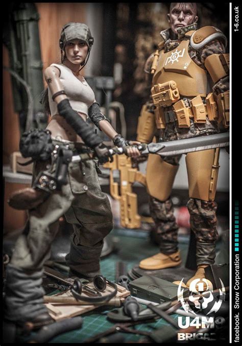 Custom Action Figures Tank Girl Character Statue