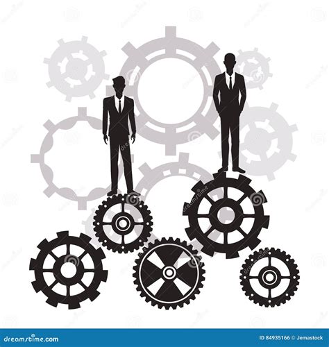 Teamwork Silhouette Symbol Icon Royalty Free Cartoon Cartoondealer