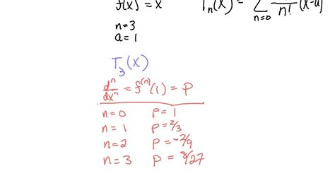 SOLVED Consider The Function F X Xln X Let Tn Be The Nth Degree