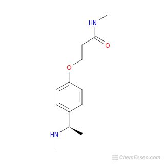 N Methyl 3 4 1R 1 Methylamino Ethyl Phenoxy Propanamide Formula