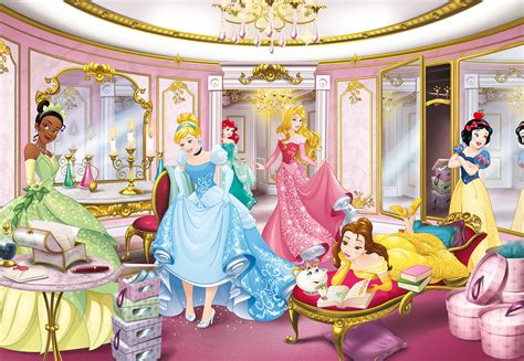 Photomural "Disney Princess Mirror" ( 8-4108) from Disney | photomural.com