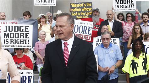 Roy Moore Is Suspended For Rest Of Term As Alabamas Chief Justice Over