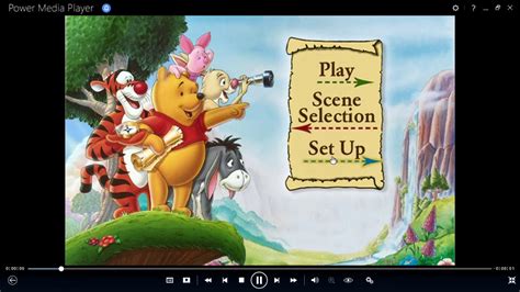 Winnie Pooh Su Gran Aventura En Busca De Christopher Robin Dvd Menu 2004 En Inglés Español Y