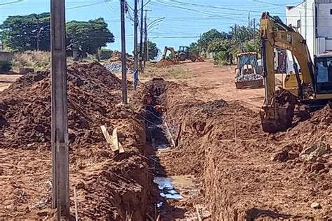 Avançam Obras De Drenagem E Pavimentação Na Avenida Fortaleza No Bairro