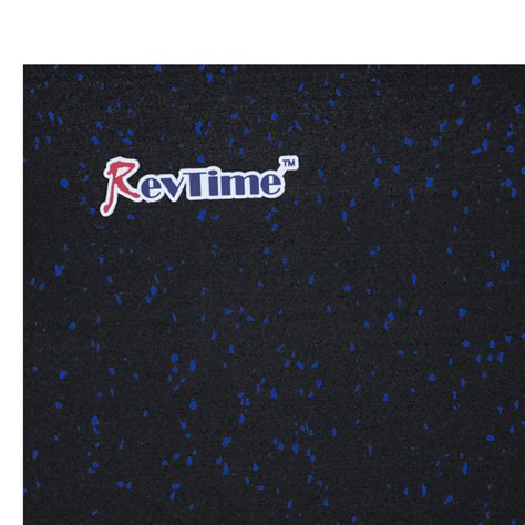 Large Rubber Equipment Mat for GYM 6’X4′, 1/4″ thick, Black – RevTime