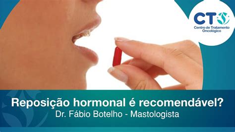 Reposição Hormonal é Recomendável Youtube