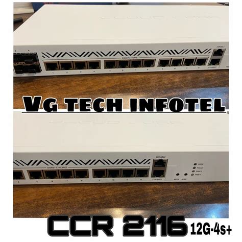 Mikrotik Routerboard Ccr 2116 For Industrial At Rs 60999 In Karnal