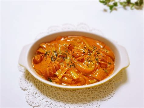 로제소스로 만든 로제떡볶이 만드는법 로제누들떡볶이