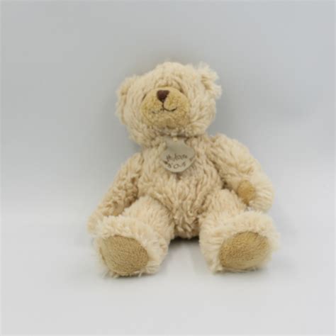 Doudou Peluche Ours Beige Histoire D Ours