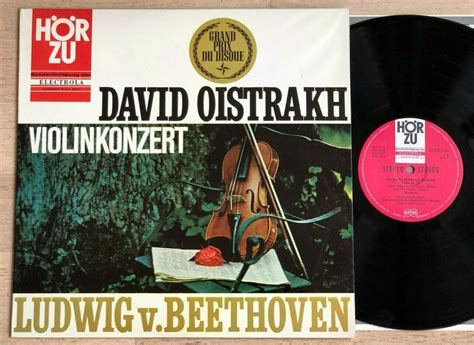 Popsike David Oistrakh Violin Beethoven Cluytens Stpress S