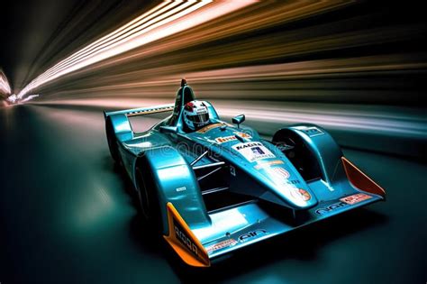 Speeding Thrills Racing Cars In High Speed Action On The Track