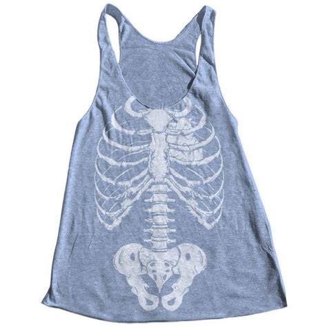 Halloween Skeleton Women Tank Top American Apparel Triblend Racerback