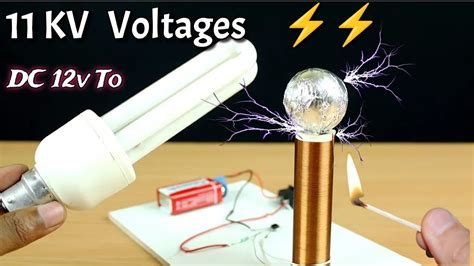 How To Make Tesla Coil Project Tesla Coil Light Bulbtesla Coil