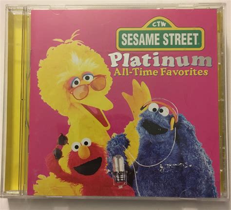 Ctw Sesame Street Platinum All Time Favorites Cd 1996 Sony Wonder