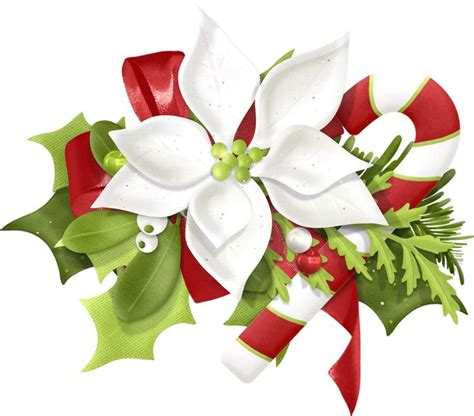 Christmas Flower Clipart at GetDrawings | Free download