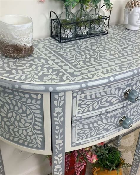 Pin On Stenciled Painted Furniture