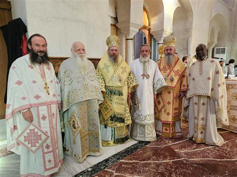 Епископ Поликарп взе участие в празника на манастира край с. Акритохори ...