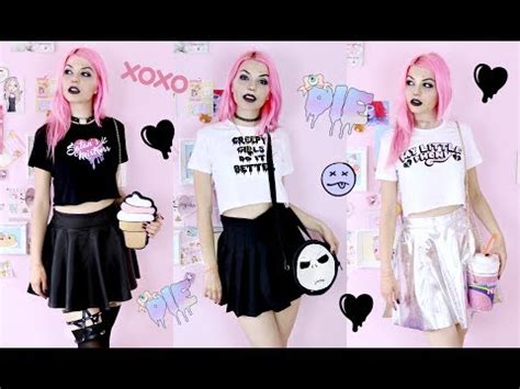 Arriba 43+ imagen pastel goth clothing summer - Abzlocal.mx