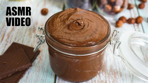 ASMR Homemade Nutella Recipe How To Make Chocolate Hazelnut Spread