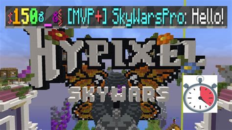 Speedrunning Mythic Prestige In Hypixel Skywars YouTube