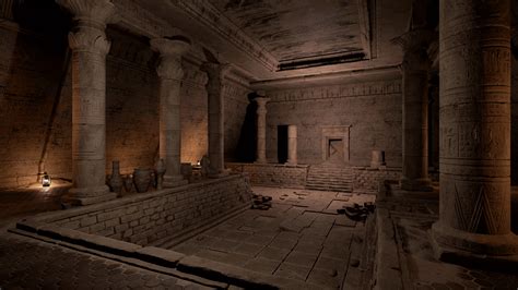 Ancient Egypt Tomb Kit by Yuri Anufriev in Environments - UE4 ...