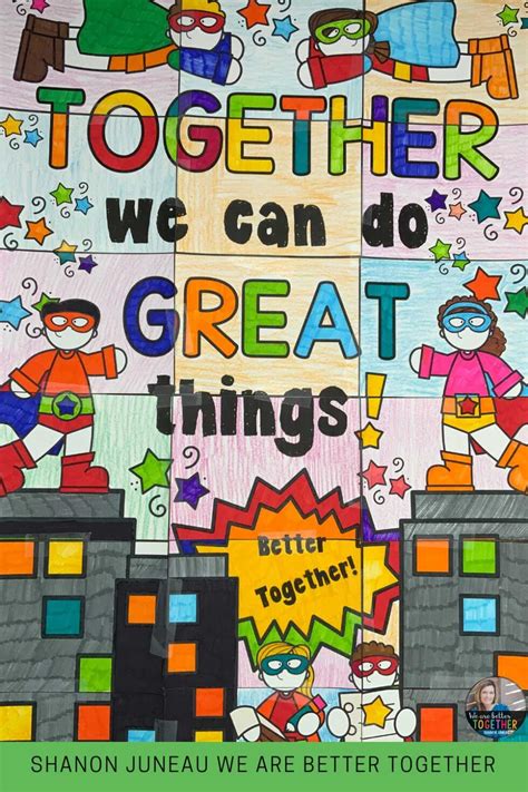 Collaborative Poster Activity We Are Better Together