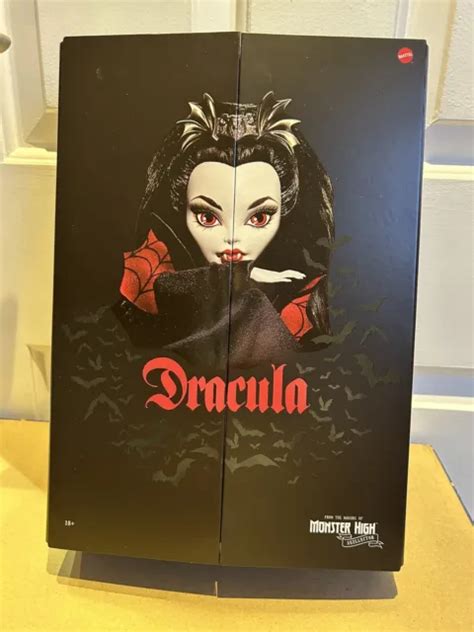 Mattel Creations Monster High Skullector Dolls Dracula