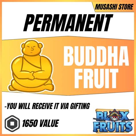 Permanent Buddha Blox Fruit Blox Fruits Game Items Gameflip