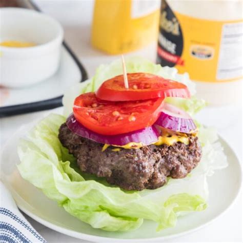 Low Carb Hamburgers - Feast and Farm