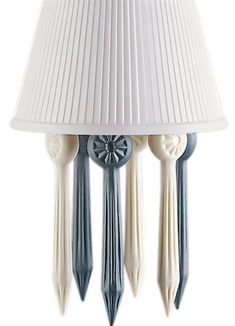 Belle De Nuit Ceiling Lamp With Lithophane Black US Lladro USA